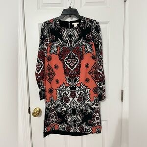 H&M floral print dress top
